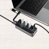 LogiLink 4xUSB-A Hub with Individual Switches