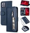 Trolsk Zipper Wallet (iPhone 11 Pro) - Sininen