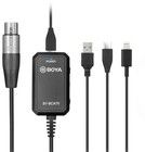 Boya BY-BCA70 -mikrofonisovitin USB-A / USB-C / Salama