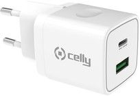 Celly ProPower USB-A / USB-C seinlaturi PD 20W