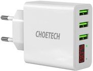 Choetech C0027 USB-laturi LED-nytll