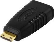 Deltaco HDMI-sovitin - Mini -HDMI - HDMI