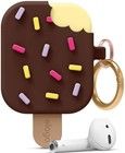 Elago AirPods Icecream Hang Case (AirPods 1/2) - Ruskea