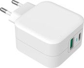 GreyLime 38 W USB-C PD & USB-A QC seinlaturi