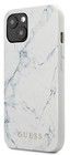 Guess Hard Case Marble (iPhone 13 Pro) - Valkoinen