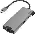 Hama USB-C -monisovitin HDMI / LAN