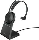 Jabra Evolve2 65 yksivrinen sis. Latausteline