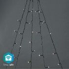 Nedis SmartLife Wifi Lmmin valkoinen Tree Lights 5 x 4m