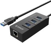 Orico 4-in-1 USB-A Ethernet-sovitin