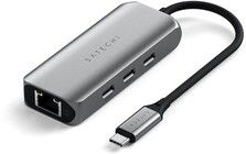 Satechi 4-In-1 USB-C -keskitin 2,5 Gigabit Ethernetill