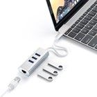 Satechi USB-C 2in1 Hub med Ethernet