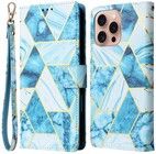 Trolsk Marble Triangle Wallet (iPhone 16 Pro)