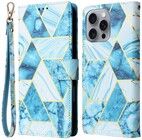 Trolsk Marble Triangle Wallet (iPhone 16 Pro Max)