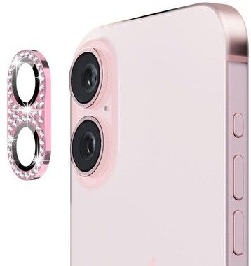 Enkay Rhinestone Camera Glass (iPhone 16/16 Plus)