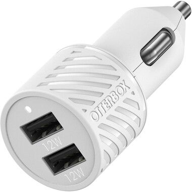 OtterBox Dual Port Car Charger 24W