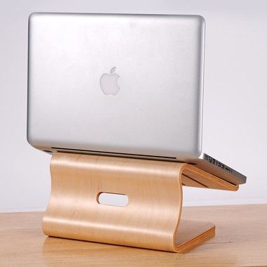 Samdi Wooden Laptop Riser Stand (Macbook)