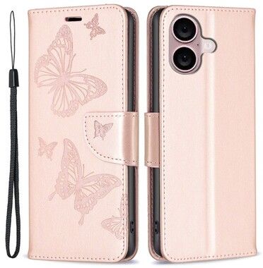 Trolsk Imprint Butterflies Wallet (iPhone 16)