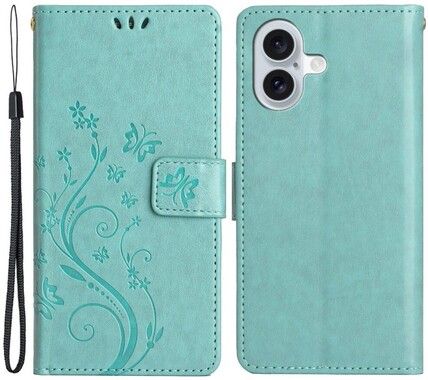 Trolsk Imprint Flower Wallet (iPhone 16)