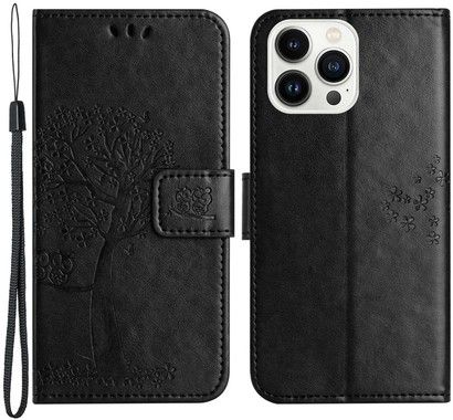 Trolsk Tree and Owl Wallet (iPhone 14 Pro Max)