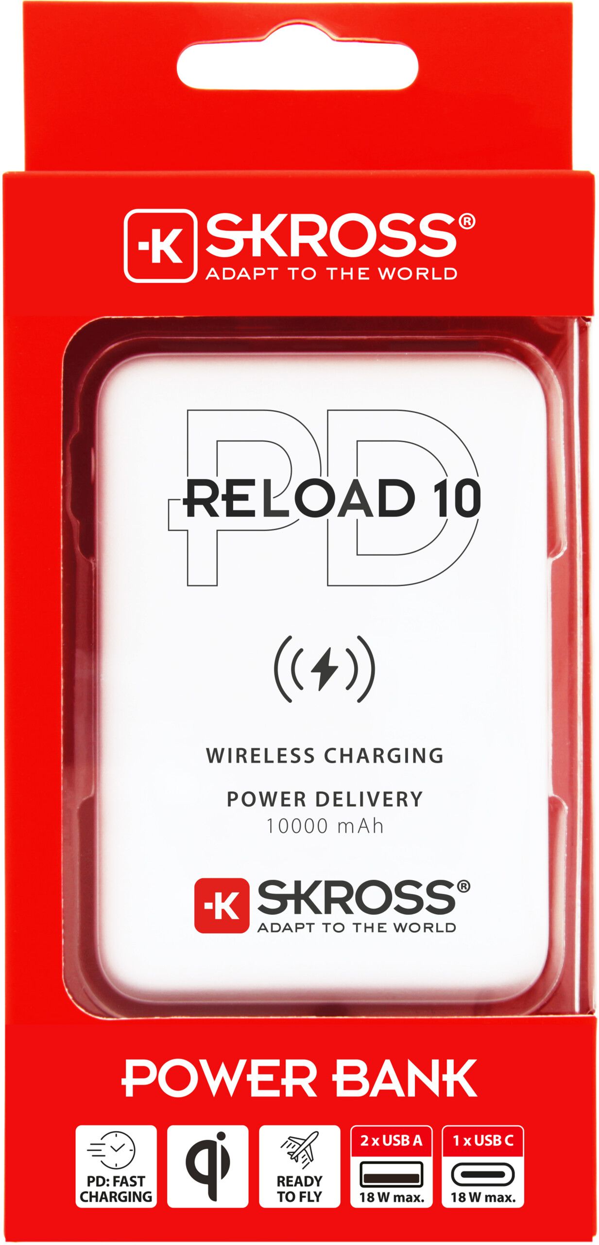 Skross Reload 10 Qi PD Powerbank